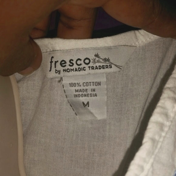 100% COTTON EMBROIDERED TUNIC - Picture 5 of 5